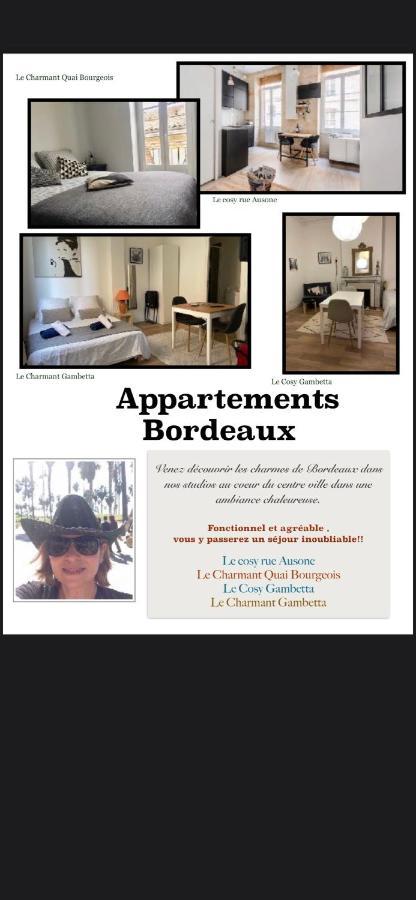 Le Charmant Quai Bourgeois Burdeos Exterior foto